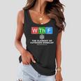 Wthf Wtf The Element Of Outraged Disbelief March For Science Women Flowy Tank
