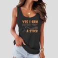 Yes I Can Drive A Stick Halloween Quote V2 Women Flowy Tank