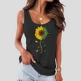 You Are My Sunshine Weed Sunflower Marijuana Tshirt Women Flowy Tank