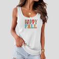 Happy Fall Happy Season Women Flowy Tank