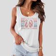 Kids Girls 10Th Birthday Double Digits Tenth Hippie Daisy Print V2 Women Flowy Tank
