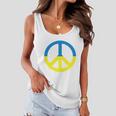 Peace In Ukraine Tshirt Women Flowy Tank