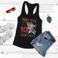 10Th Birthday Gift Girls This Girl Is Now 10 Double Digits Funny Gift Women Flowy Tank