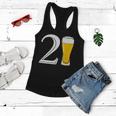 21St Birthday Funny Beer Tshirt Women Flowy Tank