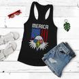 4Th Of July American Flag Bald Eagle Mullet 4Th July Merica Gift Women Flowy Tank