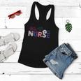 4Th Of July Nursing Stethoscope Nurse Women Flowy Tank