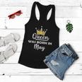A Queen Was Born In May Birthday Graphic Design Printed Casual Daily Basic Women Flowy Tank