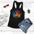 Accept Understand Love Autism Sunflower Tshirt Women Flowy Tank