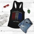 Air Force Us Veterans 4Th Of July Great Gift American Flag Meaningful Gift Women Flowy Tank