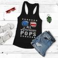 All American Pops Shirts 4Th Of July Matching Outfit Family Women Flowy Tank