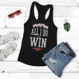 All I Do Is Win Poker Women Flowy Tank