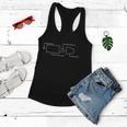 Anatomy Of A Pew Bullet Women Flowy Tank