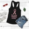 Bougie Hounds No One Fights Alone Gift Women Flowy Tank