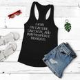 Caffeine Sarcasm And Inappropriate Thoughts Women Flowy Tank