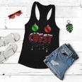 Chest Nuts ChristmasMatching Couple Chestnuts V2 Women Flowy Tank