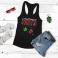 Chest Nuts ChristmasMatching Couple Chestnuts Women Flowy Tank