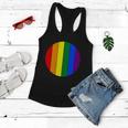 Circle Lgbt Gay Pride Lesbian Bisexual Ally Quote Women Flowy Tank