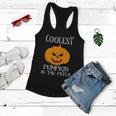 Coolest Pumpkin In The Patch Halloween Quote V2 Women Flowy Tank