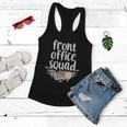 Cute Floral School Secretary Admin Front Office Squad Great Gift Women Flowy Tank