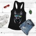 Dj Cat Tshirt Women Flowy Tank