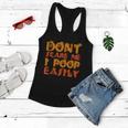 Dont Scare Me I Poop Easily Halloween Quote Women Flowy Tank