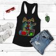 Easter Rock Bunny V2 Women Flowy Tank