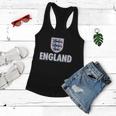 England Soccer Three Lions Flag Logo Tshirt Women Flowy Tank