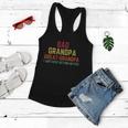 Fathers Day Gift From Grandkids Dad Grandpa Great Grandpa Gift Women Flowy Tank