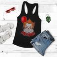 Free Hugs Scary Clown Funny Women Flowy Tank