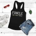 Funcle The Fun Uncle Army Stars Tshirt Women Flowy Tank