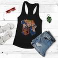 Funny Anti Biden Donald Trump Evil Biden Women Flowy Tank