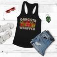 Funny Cute Christmas Gangsta Wrapper T-Shirt Graphic Design Printed Casual Daily Basic Women Flowy Tank