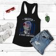 Funny Joe Biden Dazed And Very Confused 4Th Of July 2022 Women Flowy Tank