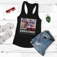 Funny Joe Biden Happy Christmas In July Usa Flag Women Flowy Tank