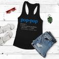 Funny Pop Pop Definition Cool Fathers Day Tshirt Women Flowy Tank