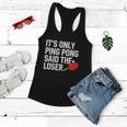 Funny Table Tennis Lover Graphic For Women And Men Ping Pong Gift Graphic Design Printed Casual Daily Basic V2 Women Flowy Tank
