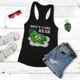 Funny Weed Bear Herb Bear Gift Dont Care Cute Bear Gift Tshirt Women Flowy Tank