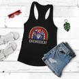 Gnome 4Th Of July Rainbow American Flag V2 Women Flowy Tank