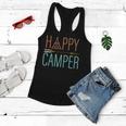 Happy Camper Funny Camping Women Flowy Tank