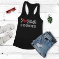 I Love Milfs And Cookies Gift Funny Cougar Lover Joke Gift Tshirt Women Flowy Tank