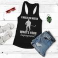 I Walk On Ice Whats Your Superpower Tshirt Women Flowy Tank