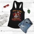 Just A Girl Who Loves Horror Movies Tshirt Women Flowy Tank