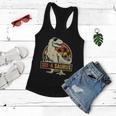 Kids 6 Year Old Dinosaur Birthday 6ThRex Dino Six Saurus Women Flowy Tank