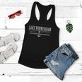 Lake Winnisquam Boating Gift Women Flowy Tank