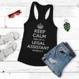 Legal Assistant Gift Funny Job Title Profession Birthday Women Flowy Tank