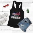 Lets Go Brandon Conservative Usa Flag 4Th Of July Gift Women Flowy Tank