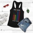 Lgbt Pride Flag No Hate In My State Women Flowy Tank