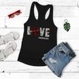 Love Nurselife Arrow Heart Tshirt Women Flowy Tank