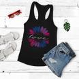 Love Sunflower Floral Lgbt Bisexual Pride Month Women Flowy Tank