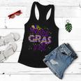 Mardi Gras Yall New Orleans Party T-Shirt Graphic Design Printed Casual Daily Basic Women Flowy Tank